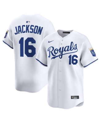 Nike - Men's Bo Jackson White Kansas City Royals Home Limited Player Jersey