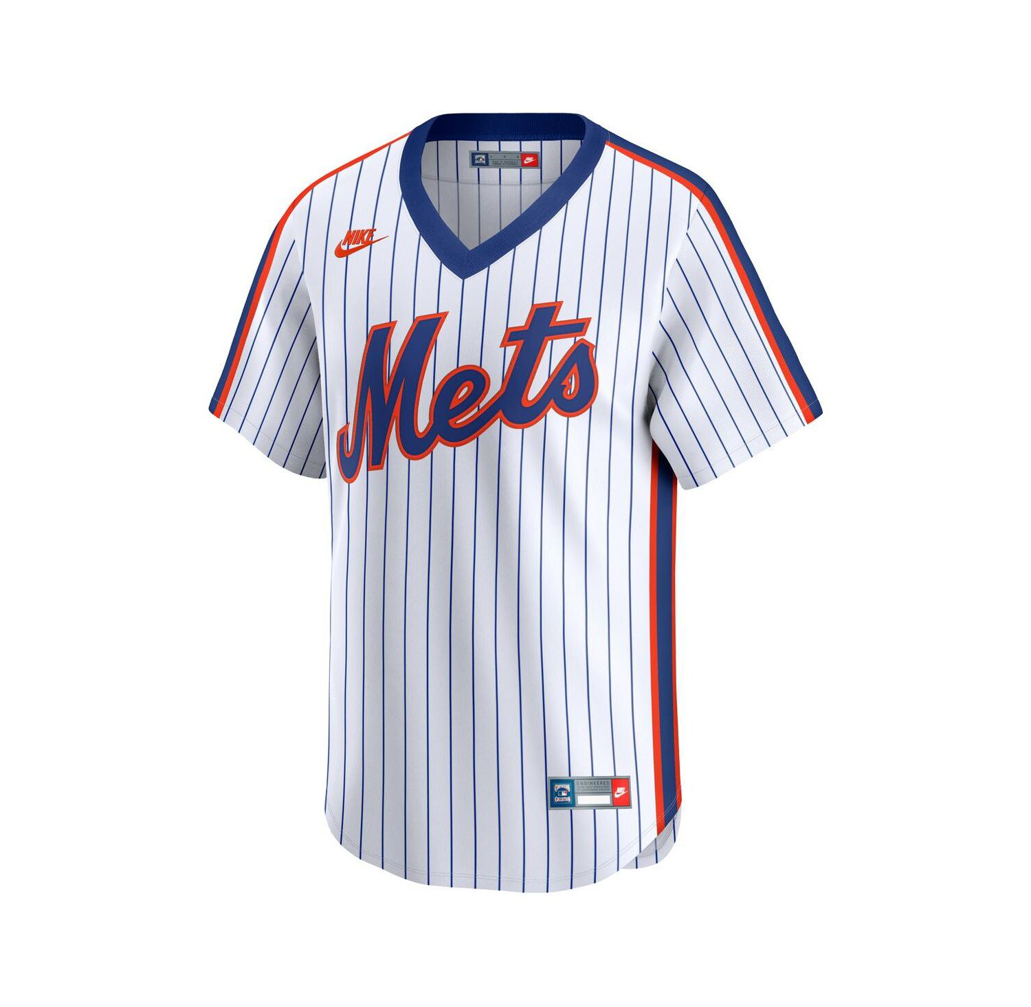 Men's White New York Mets Throwback Cooperstown Collection Limited Jersey