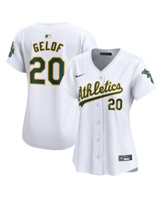 Nike - Women's Zack Gelof White Athletics Home Limited Player Jersey