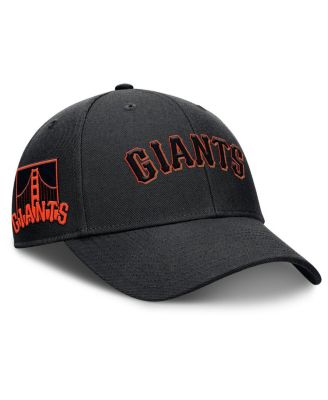 Nike - Men's Black San Francisco Giants Rise Gaberdine Adjustable Hat