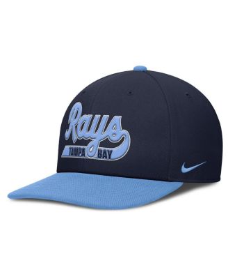 Men's Navy/Light Blue Tampa Bay Rays Pro Performance Snapback Hat