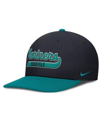 Men's Navy/Aqua Seattle Mariners Pro Performance Snapback Hat