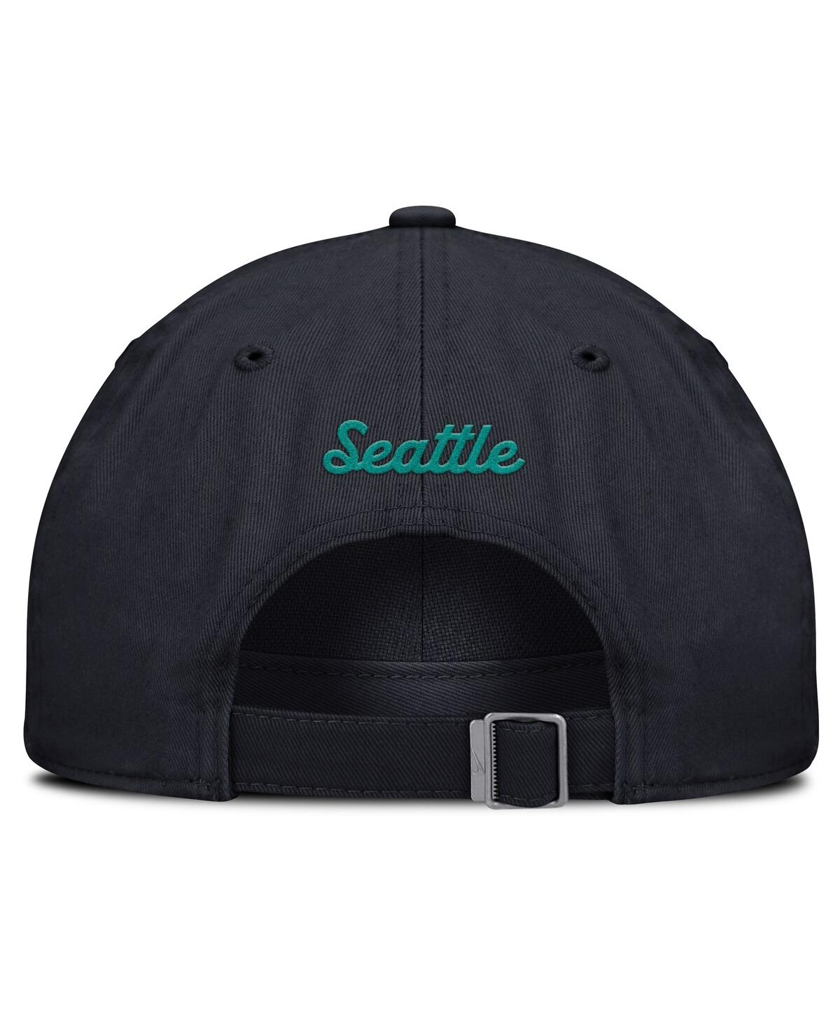 Nike Women's Navy Seattle Mariners Club Adjustable Hat In Navy