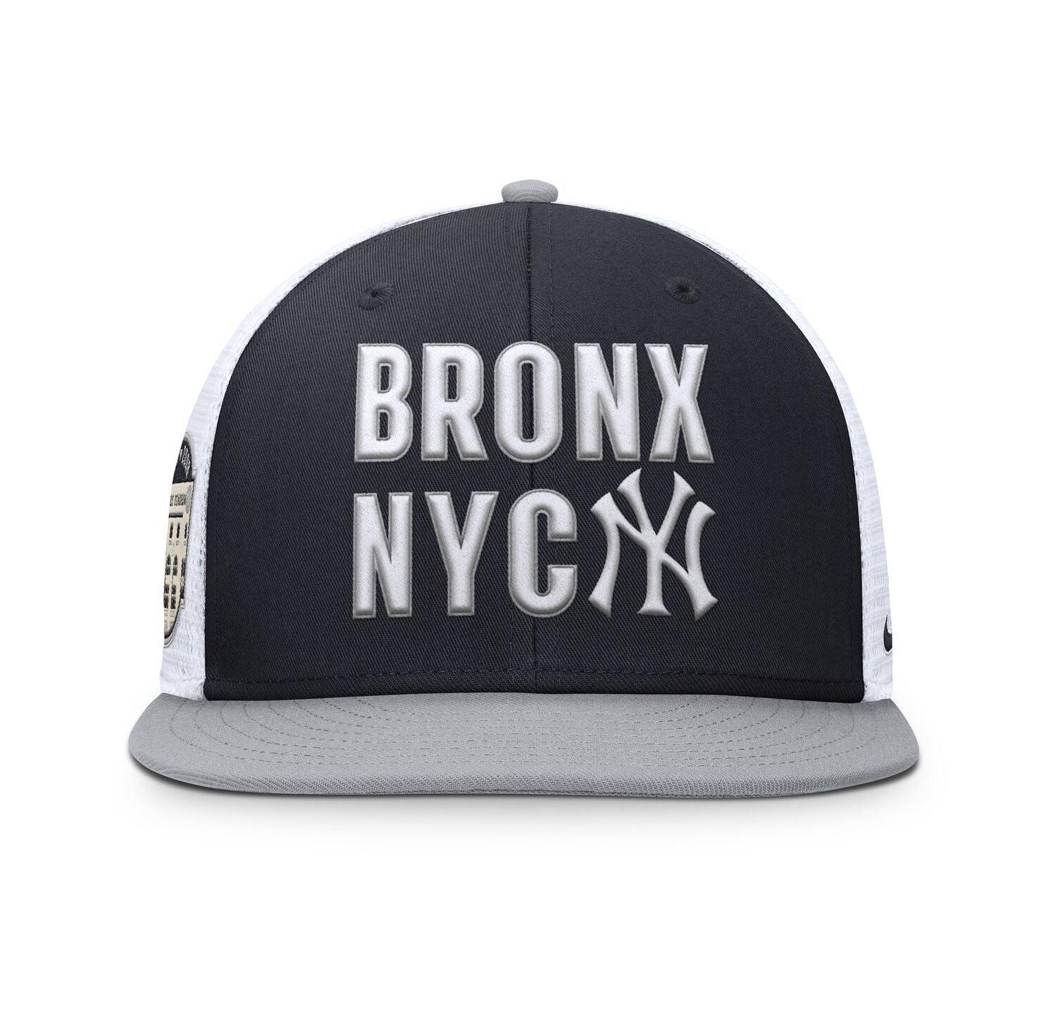 Men's Navy New York Yankees Pro Trucker Snapback Hat