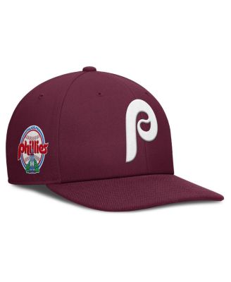 Nike - Men's Burgundy Philadelphia Phillies Pro Performance Snapback Hat