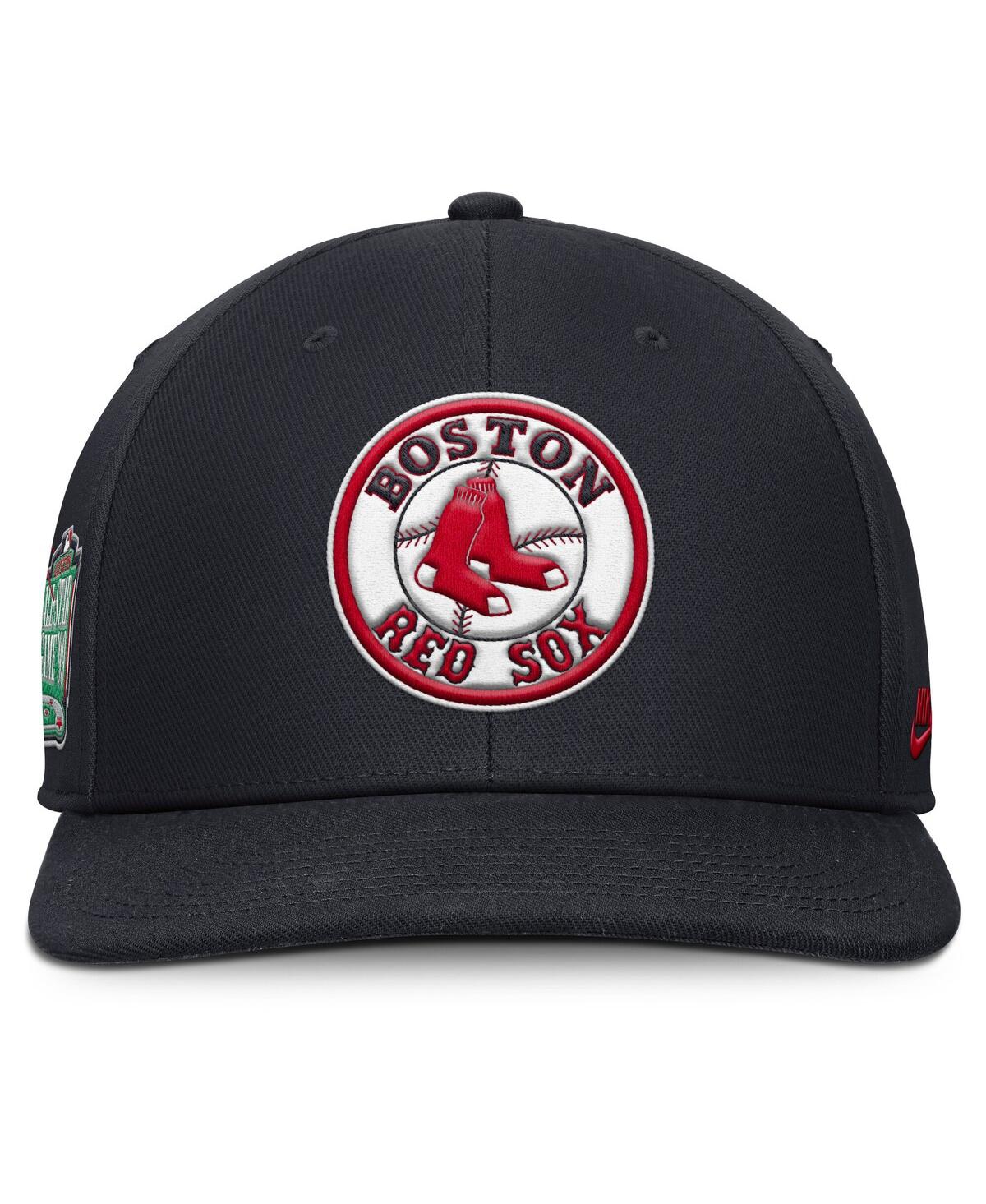 Nike Men's Navy Boston Red Sox Pro Performance Snapback Hat In Navy