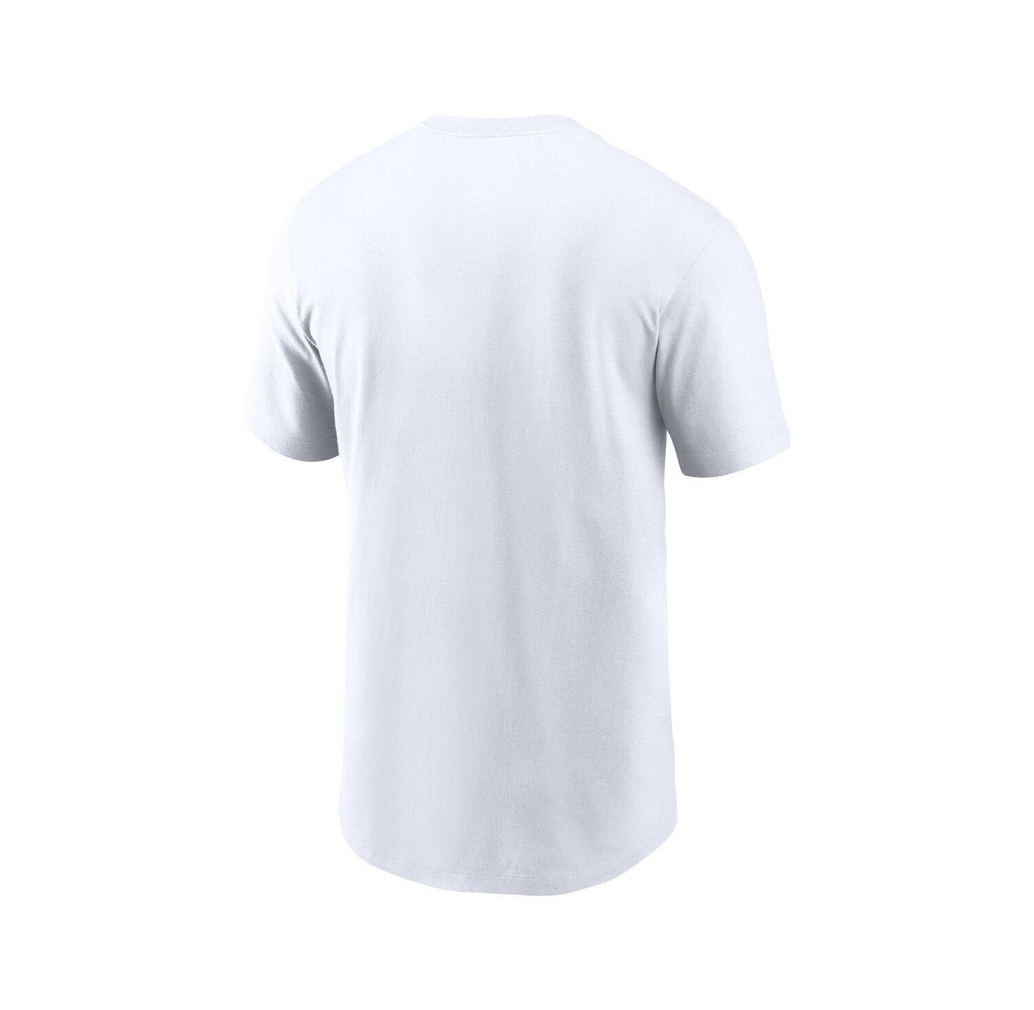 Men's White Chicago Cubs Swoosh T-Shirt