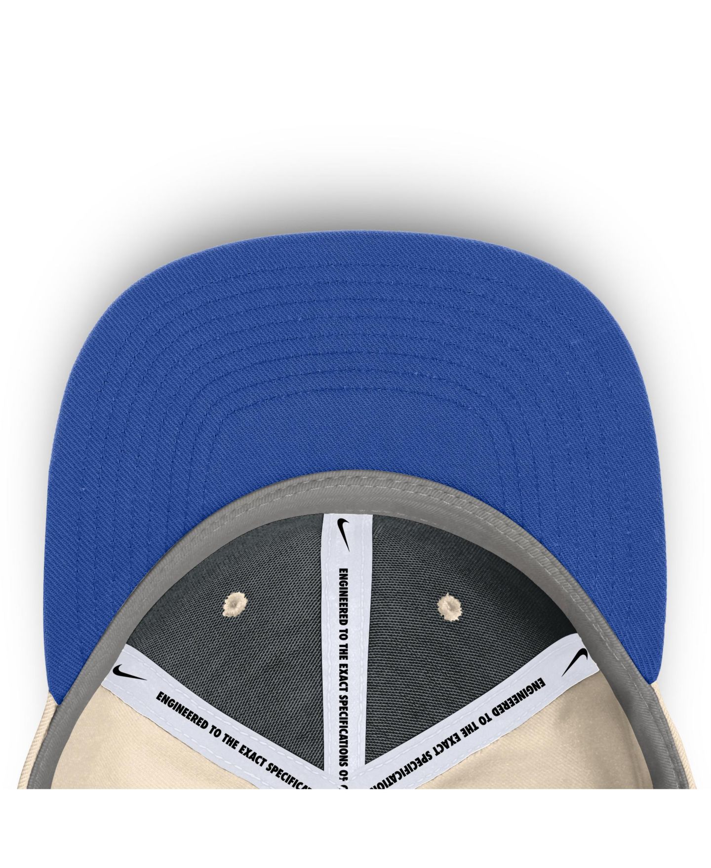 Мужская кепка Nike Natural Kentucky Wildcats Primetime True Performance Fitted Hat — фото 4