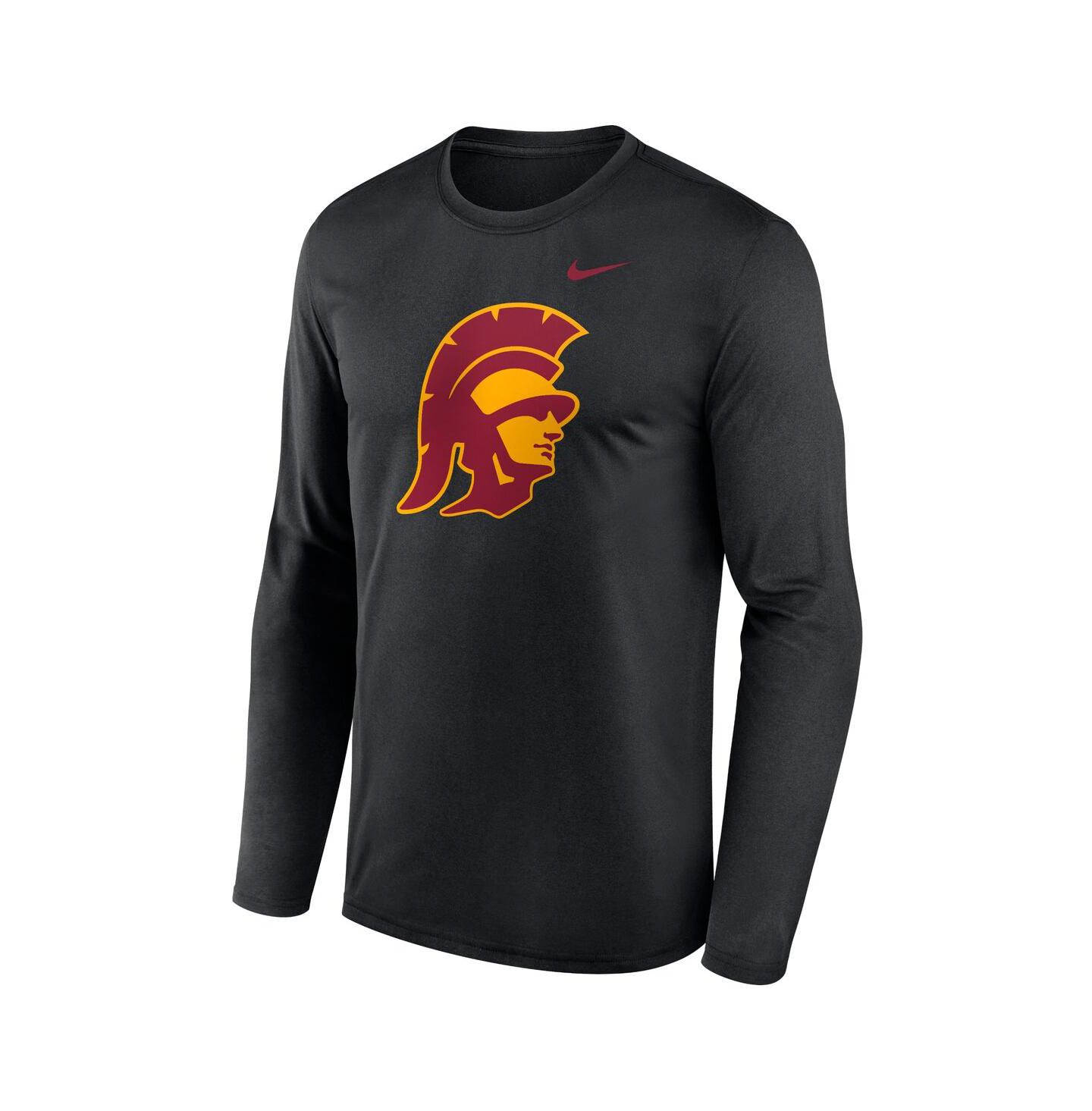 Мужская футболка Nike Black USC Trojans Primetime Alternate Logo Legend Long Sleeve — фото 3