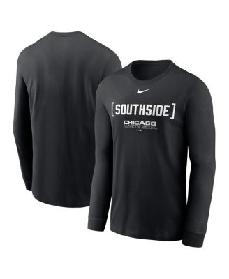 Nike - Men's Black Chicago White Sox Local Nickname Long Sleeve T-Shirt