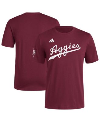 Men's Maroon Texas A M Aggies Fresh Wordmark T-Shirt