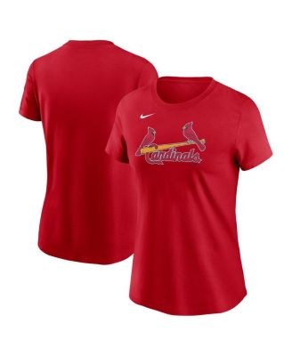 Nike - Women's Red St. Louis Cardinals Fuse Wordmark T-Shirt