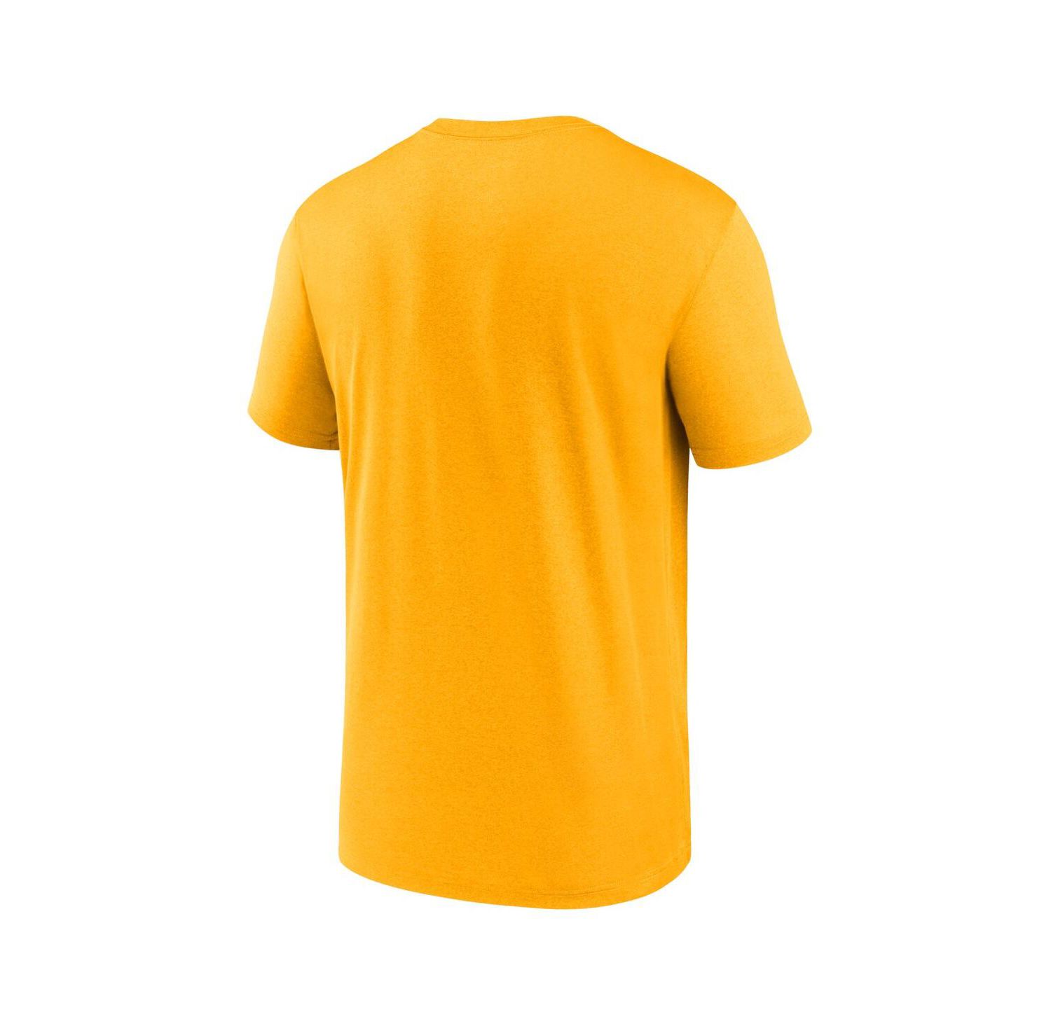 Men's Gold West Virginia Mountaineers Primetime Legend Wordmark T-Shirt