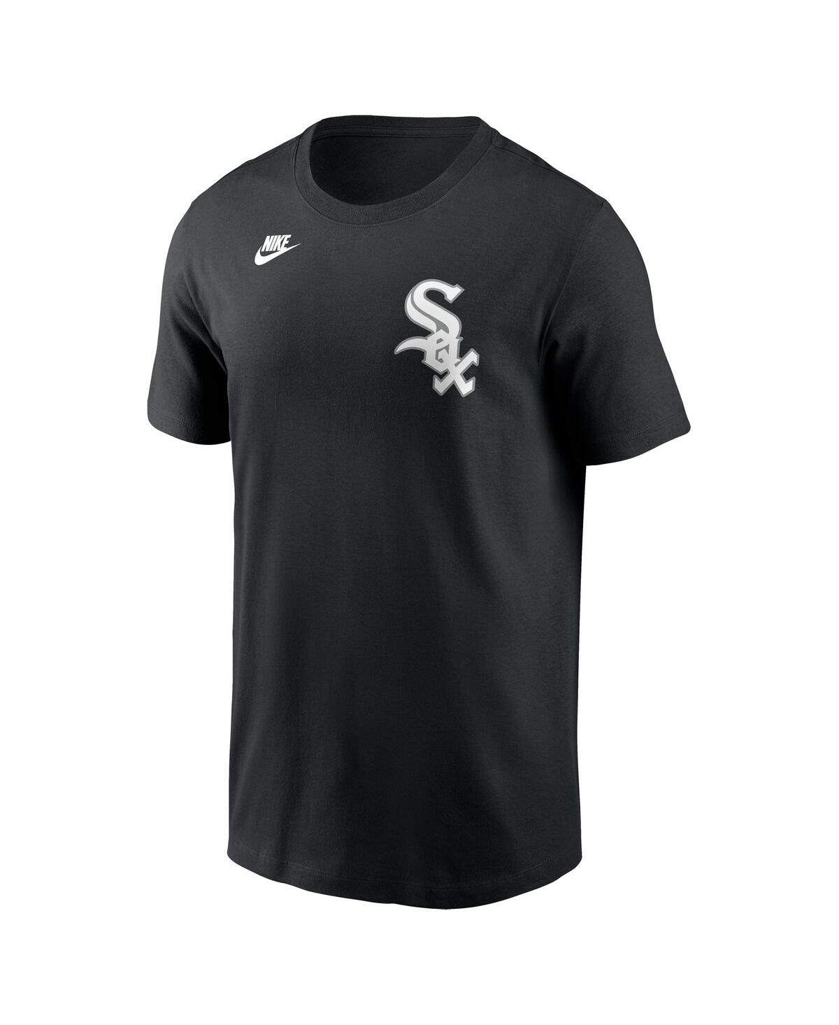 Nike Men's Frank Thomas Black Chicago White Sox Cooperstown Collection Name Number T-shirt In Black