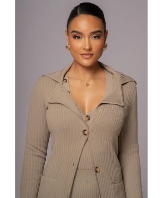 Women's Lida Ribbed Duster