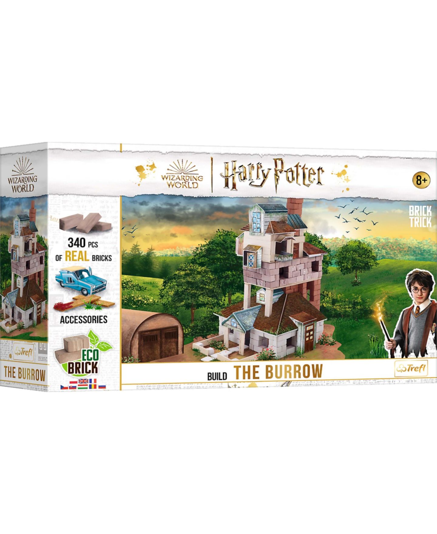 Детский конструктор Trefl Brick Trick - Harry Potter - The Burrow, цвет: Разноцветный — фото 1