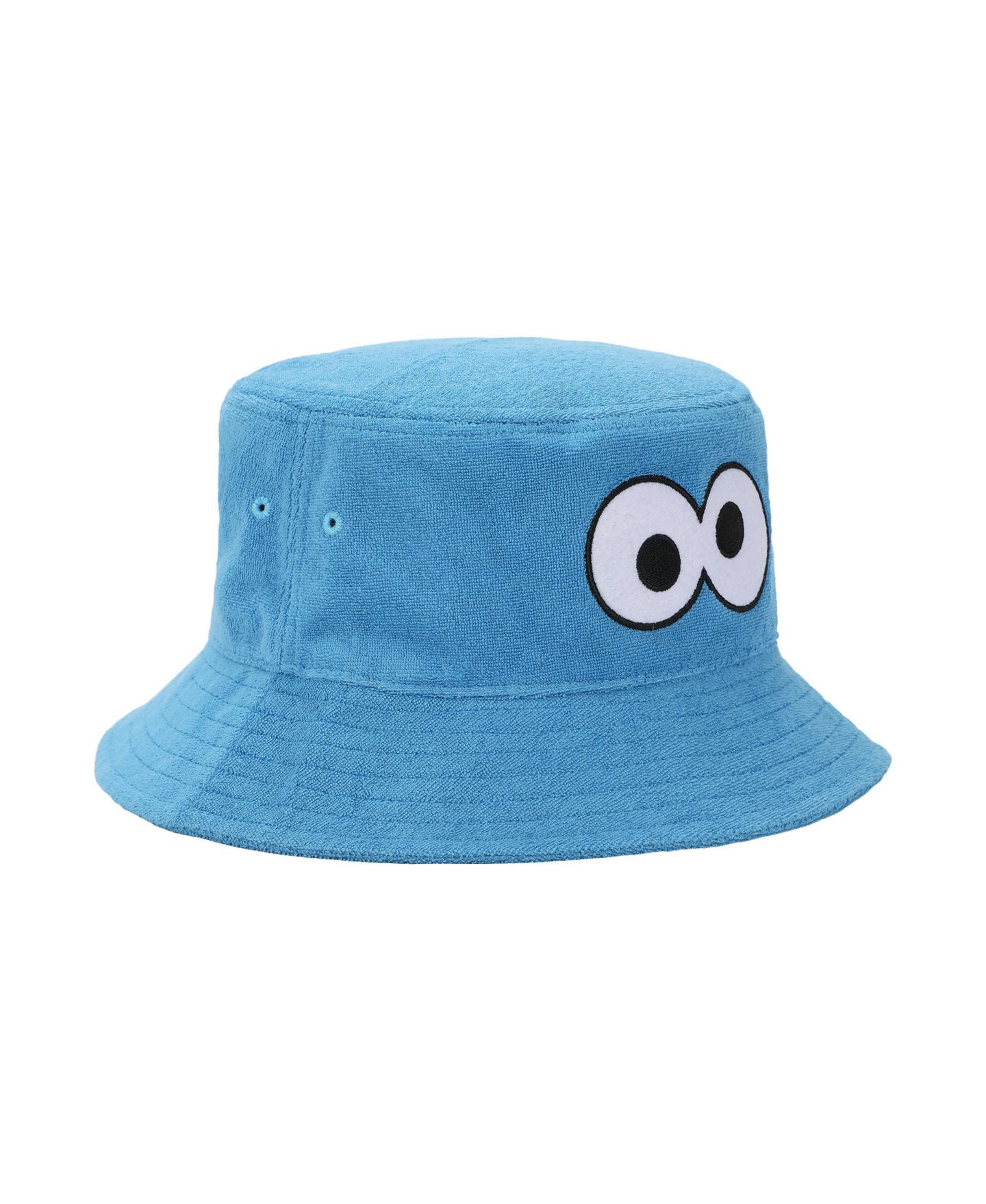 Мужская панама Sesame Street Cookie Monster Bucket Hat, цвет: Синий — фото 2