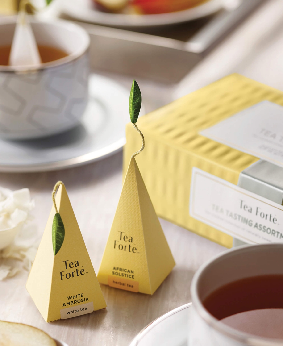 Tea Forte Tea Lovers Triple Play Tea Set, 10 Piece In No Color