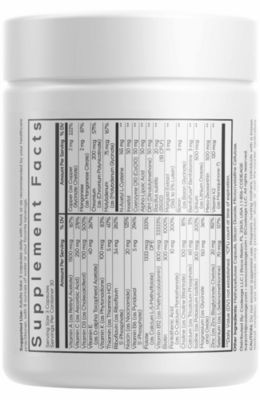 Methylated Multivitamin Supplement - B-Vitamin, Vitamins A, C, D, E, K2, B12 Methylcobalamin - L-Methylfolate - Magnesium, CoQ10, DIM, Probiotics, Benfotiamine, Lithium, Calcium - 90 Capsules