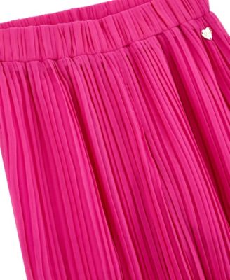 Big Girls Chiffon Pleated Palazzo Pants