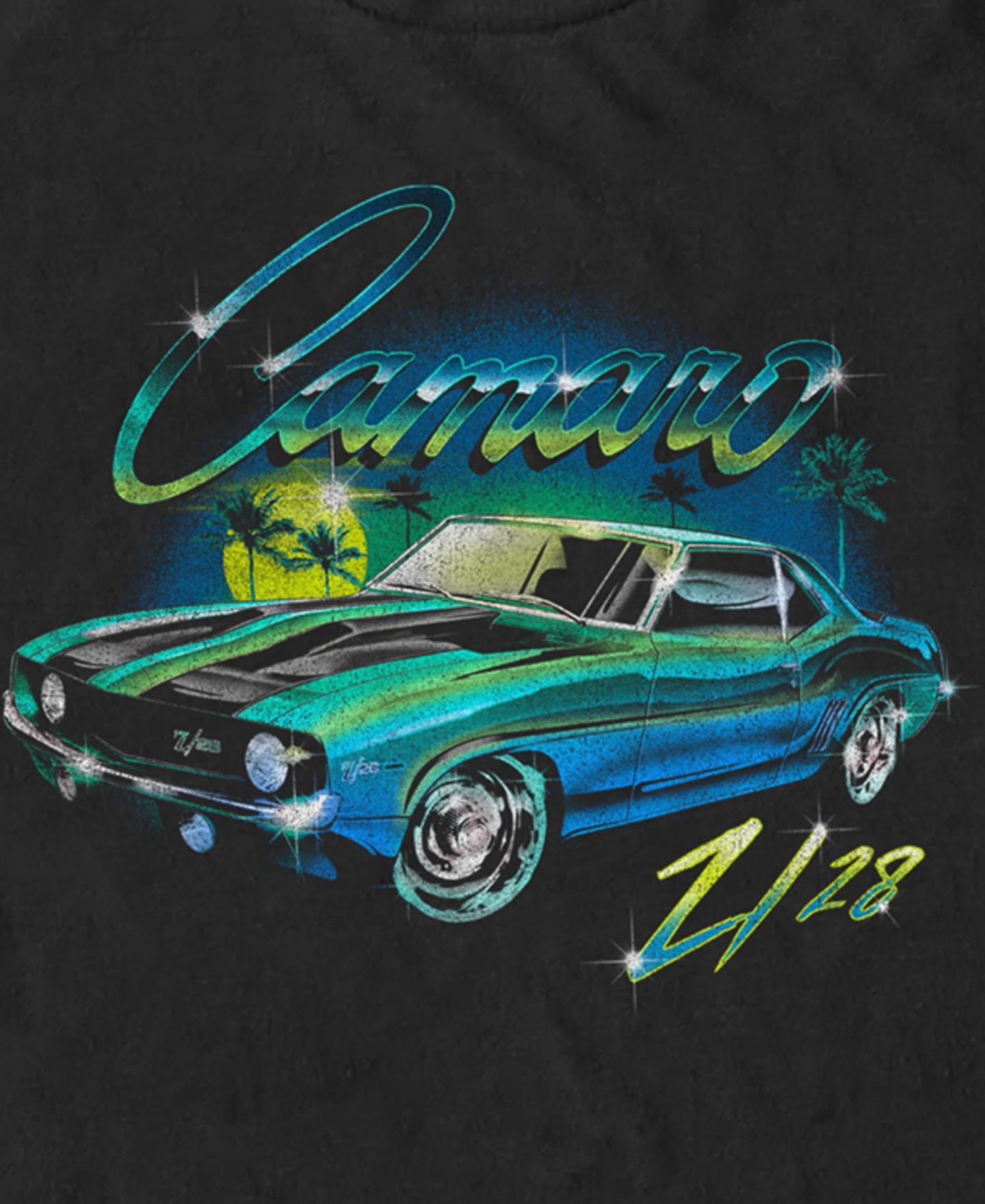Мужская футболка Fifth Sun Brushed Camaro Simple Short Sleeve, цвет: Чёрный — фото 3