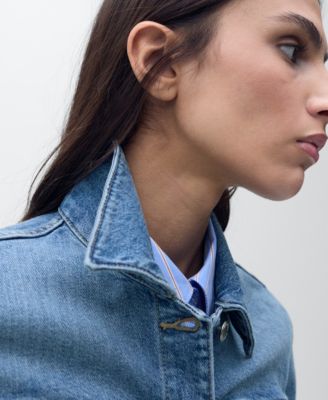Women's Crop Denim Jacket