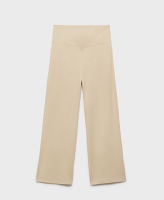 Women's Fine-Knit Wide Leg Trousers