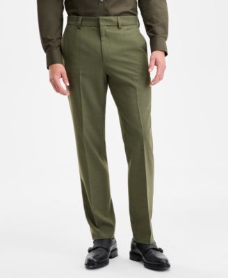 Men's Modern-Fit Solid Suit Pants