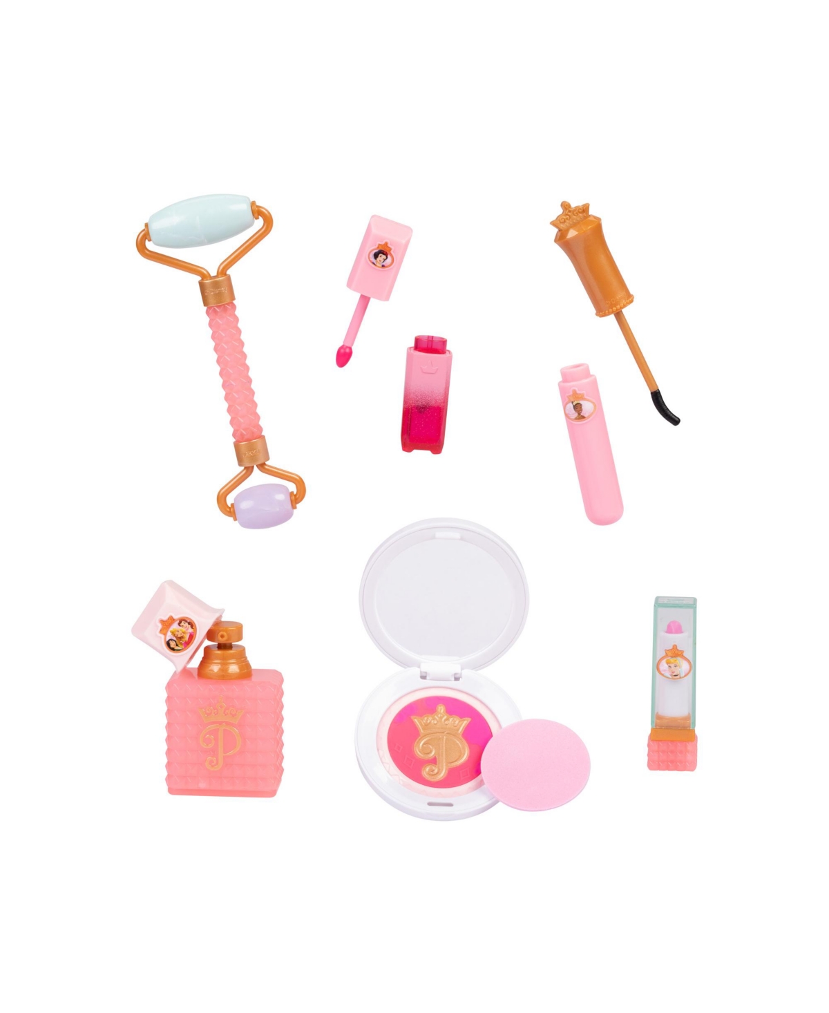 Disney Princess Style Collection Trendy Makeup Tools And Tote In Multicolor