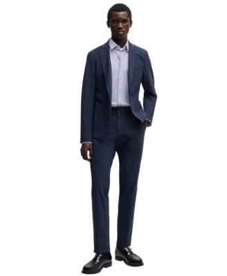 Men's Slim-Fit Performance Dress Shirt