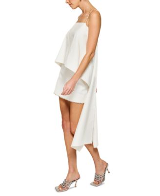 Women's Fable Bead-Hem Mini Skirt