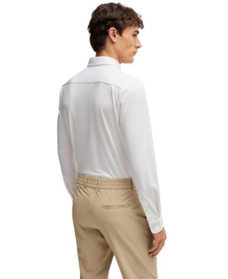 Men's Slim-Fit Performance-Stretch Shirt