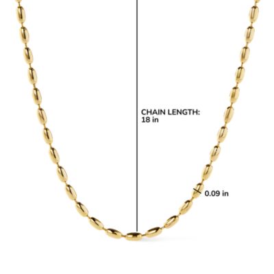 Ball Chain Necklace - Capri
