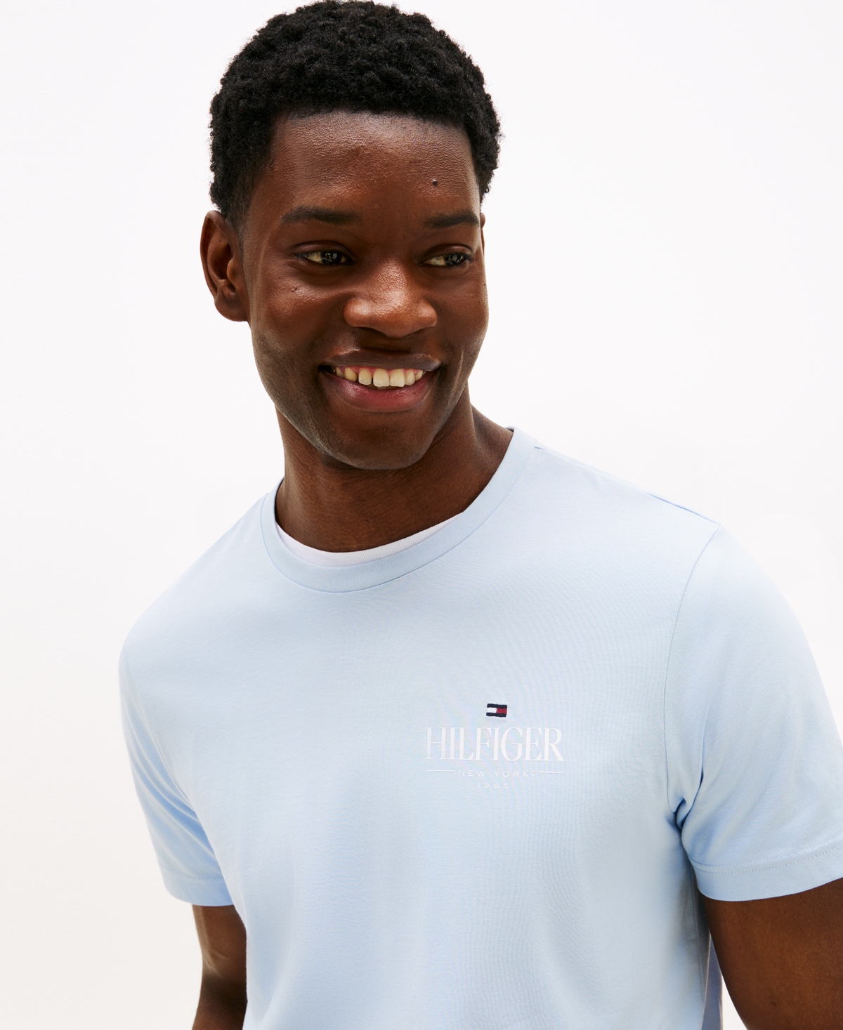 Tommy Hilfiger Stripe Tech T In White