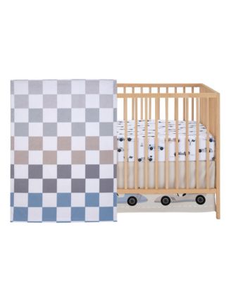 Little Racer 3-Piece Cars/Transportation Baby Crib Bedding Set