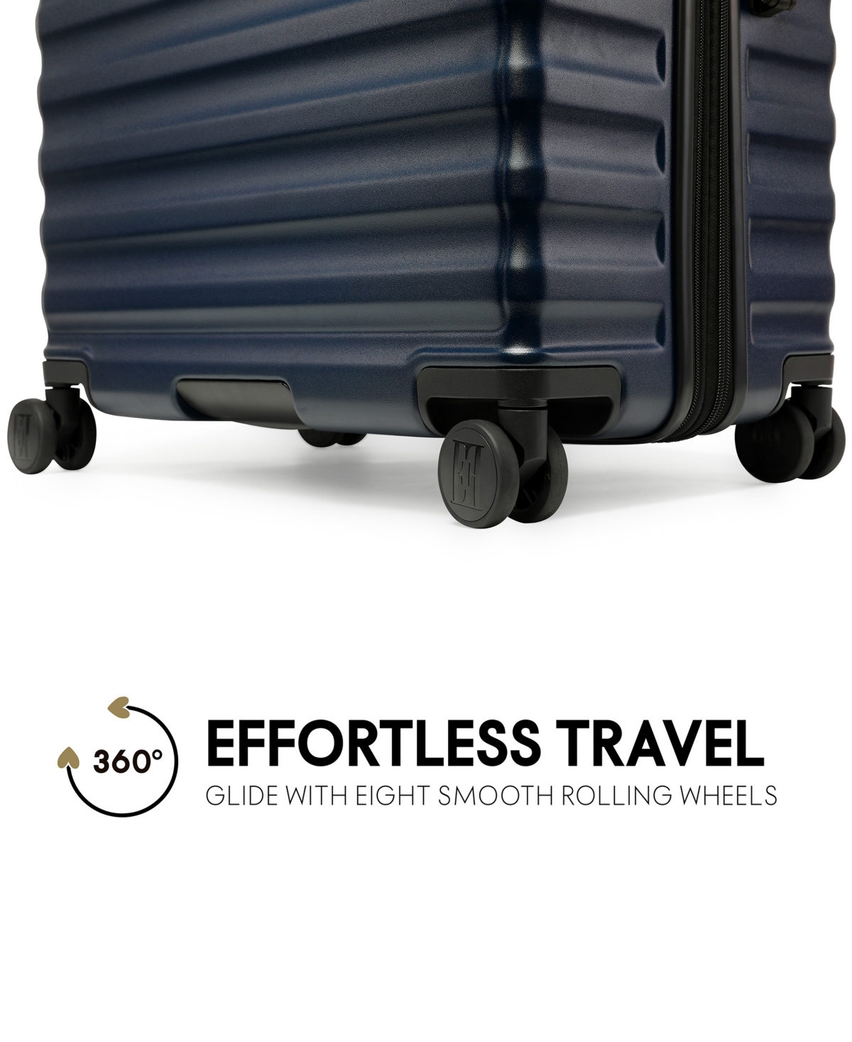 Elle Excursion 3-Piece Expandable Chic Spinner Luggage Set