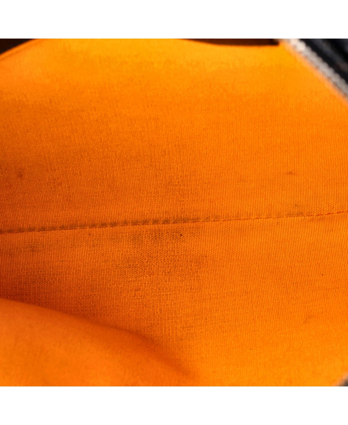 Pre-Owned Goyard Mm Senat Zip Pouch Coated Canvas