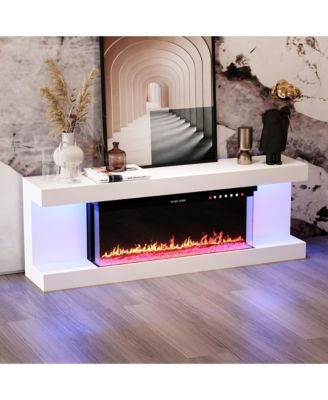 40-inch electric fireplace, recessed fireplace,1500W  TV stand