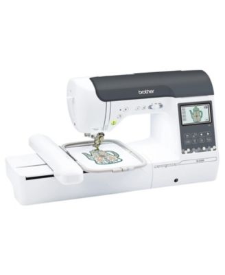 SE2000 5" x 7" Computerized Sewing and Embroidery Machine w/Magnetic Frame Bundle