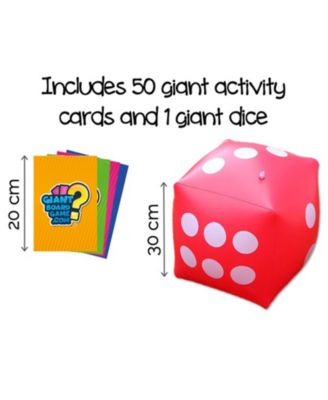 Giant Outdoor Games for Kids Ages 8-12 - Fun Family Game for Kids & Adults with Jumbo Dice