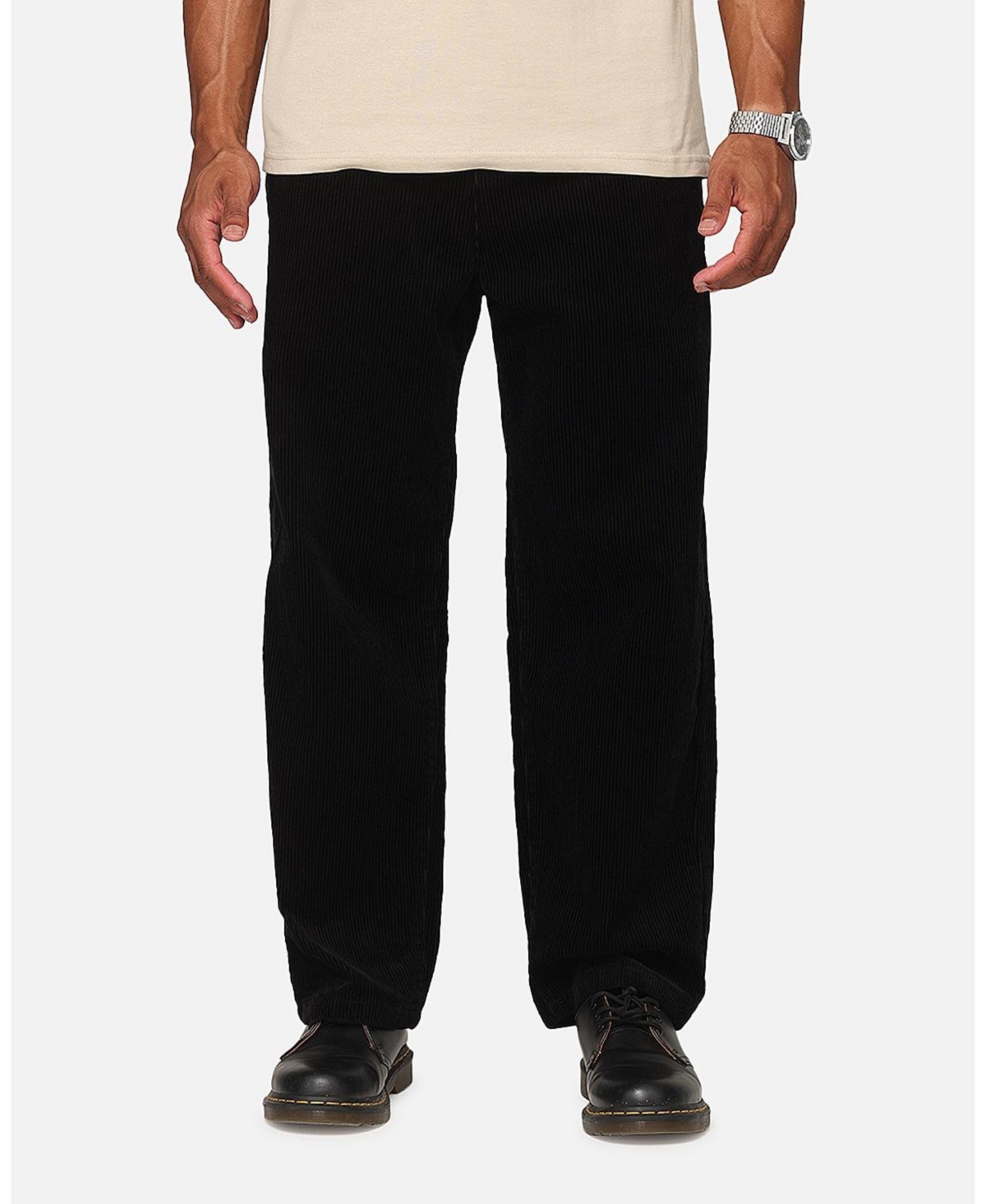Men's C-Corduroy Track Pant - Black