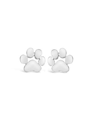 GoldenPaw Paw Print Stud Earrings for Pet Lovers