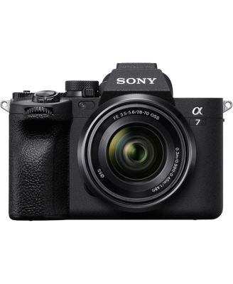 Sony Alpha a7 IV Full Frame Mirrorless Interchangeable Lens Digital 4K Camera with FE 28-70mm Lens - Bundle with 128GB SD Card, Backpack, Extra