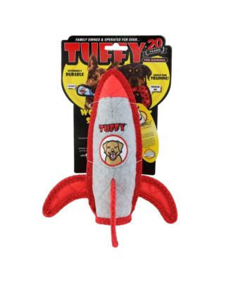 Transportation Rocket, Durable Plush Dog Toy