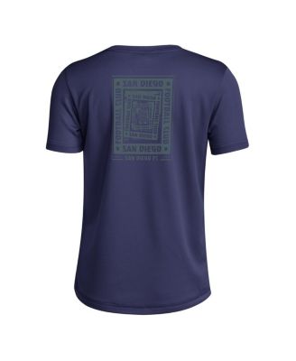 Big Boys and Girls&nbsp;Navy San Diego FC Local Wrap T-Shirt