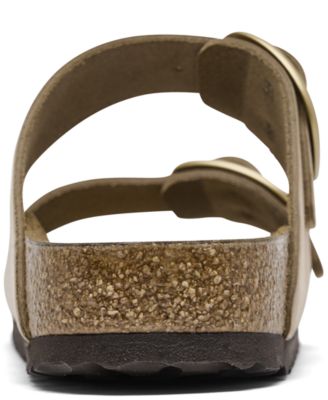 Women's Arizona Big Buckle Oiled Leather Sandals from Finish Line