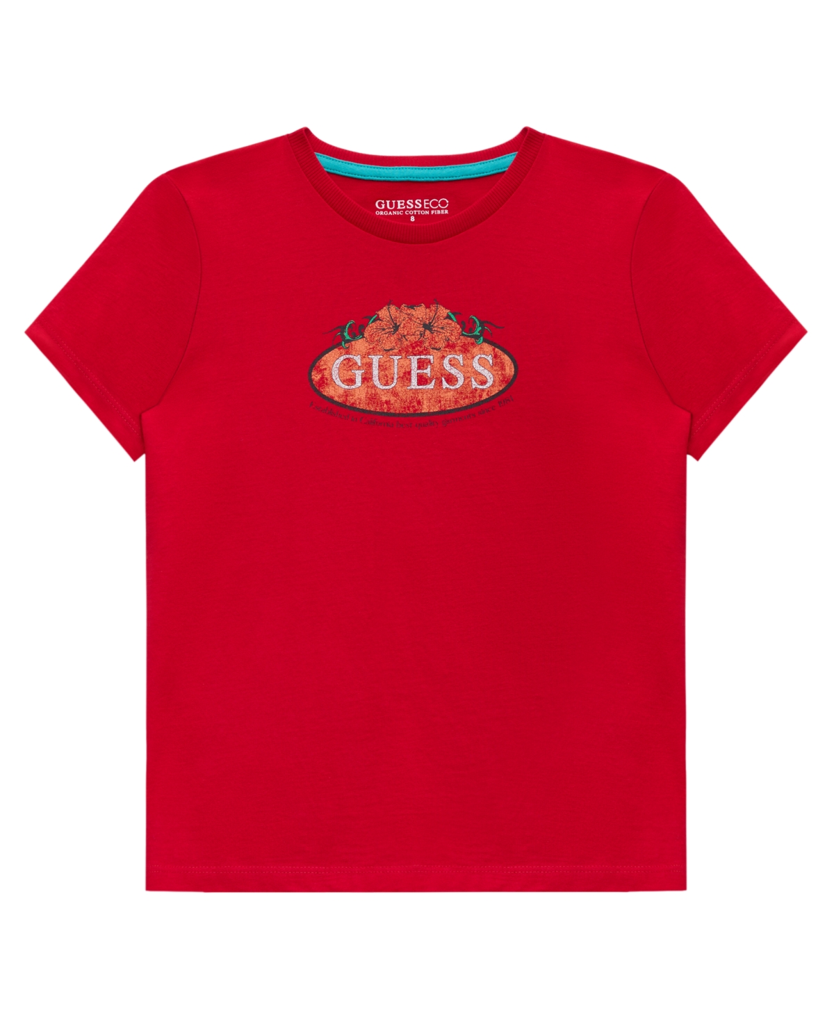 Guess Big Boys Short Sleeve Logo T-shirt