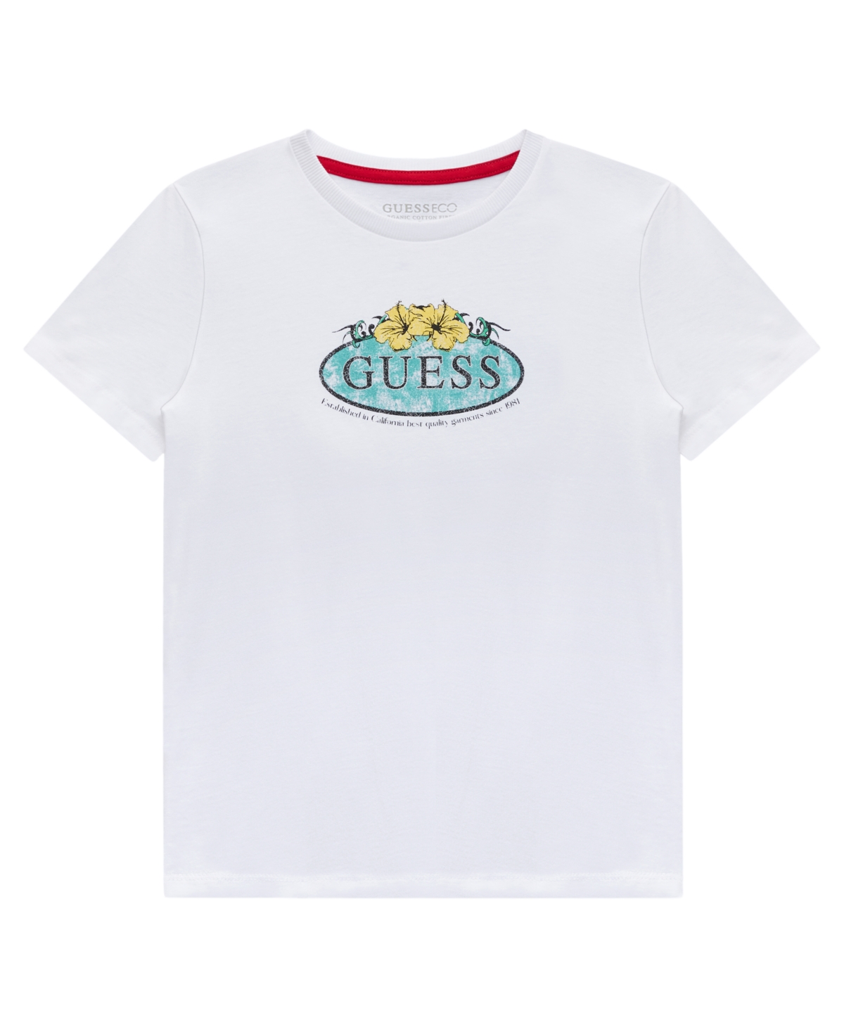 Guess Big Boys Short Sleeve Logo T-shirt