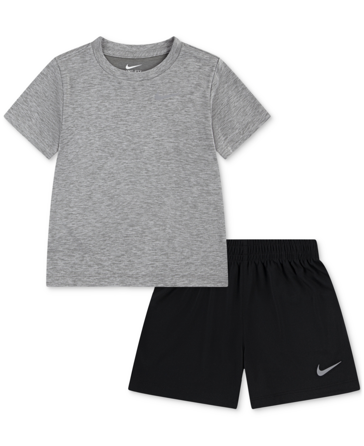 Nike Little Boys Dri-fit T-shirt & Shorts, 2 Piece Set