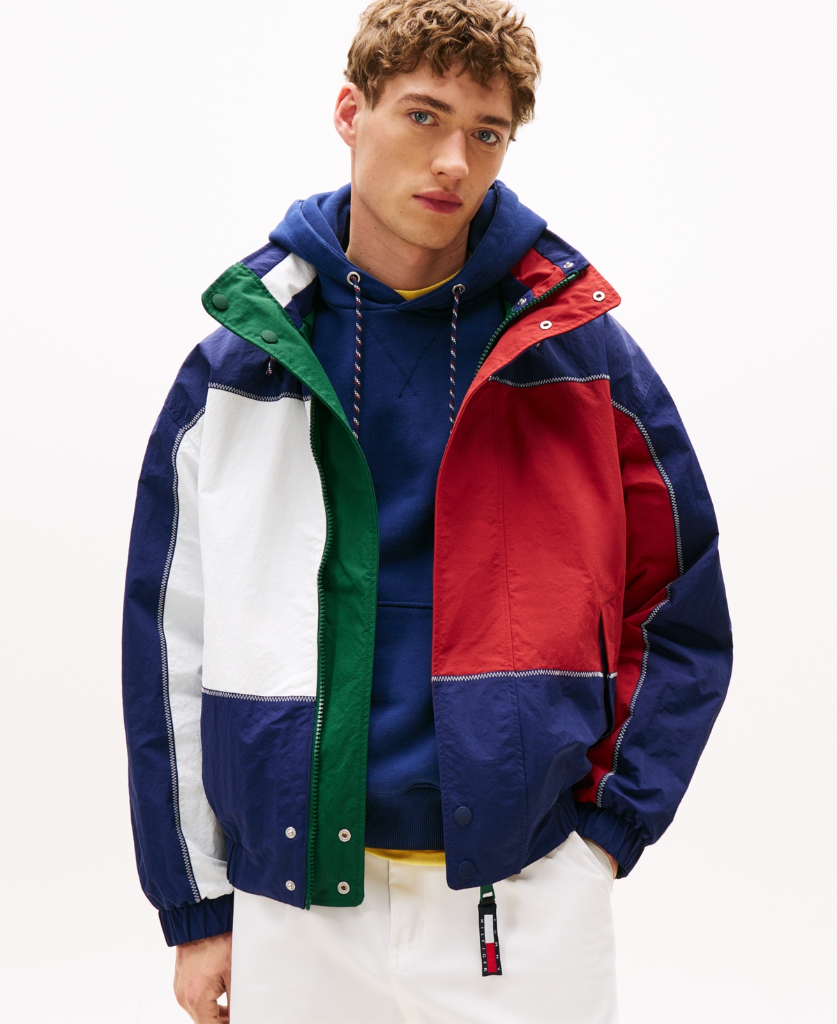 TOMMY HILFIGER MEN'S SAILING REVERSIBLE JACKET 
